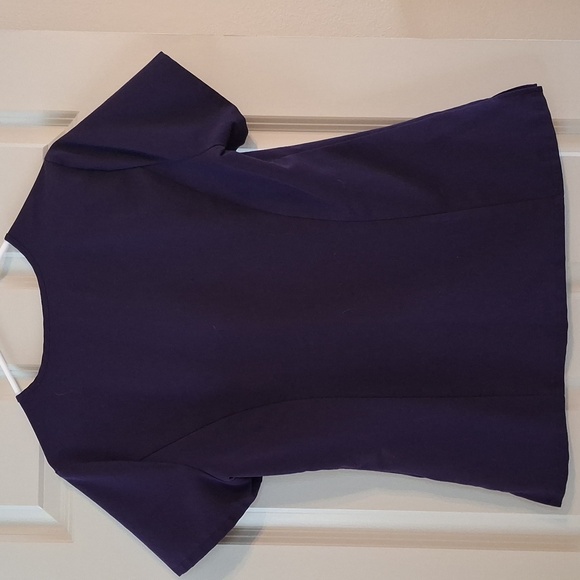 Figs Catarina One-Pocket Scrub Top - Purple Jam - Picture 2 of 3